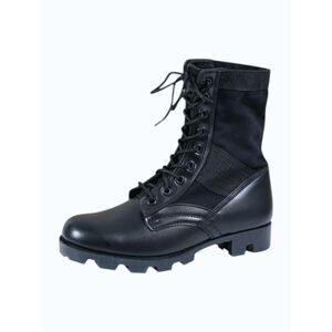 Rothco 5081 Black Leather Military G.I. Style 8" Jungle Boots Mens Size 13 Army